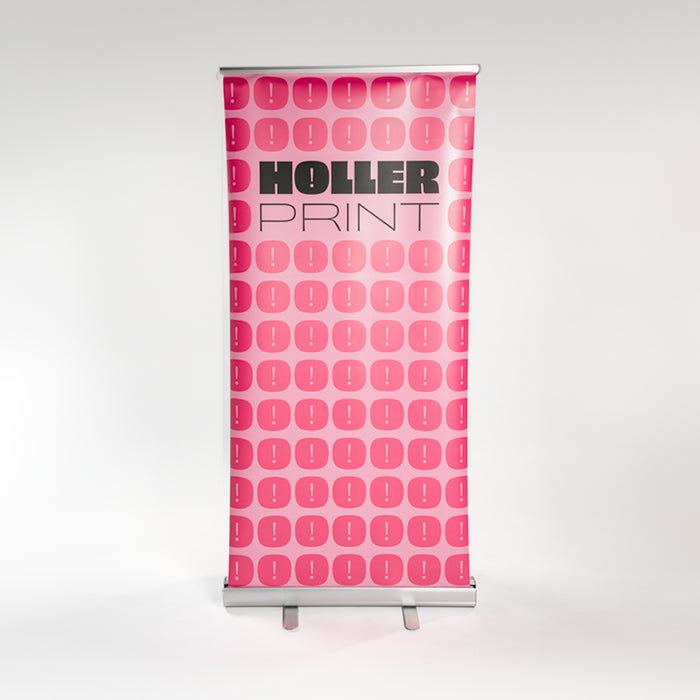 Standard Pull Up Banner set up